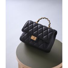 チェーンハンドルキルティングショルダーバッグ/2WAY・一部WEB限定カラー