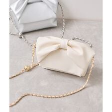 ビス(VIS)のリボンハンドルチェーンショルダーバッグ/2WAY