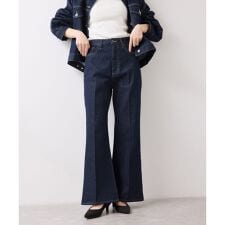 フレアシルエットデニムパンツ