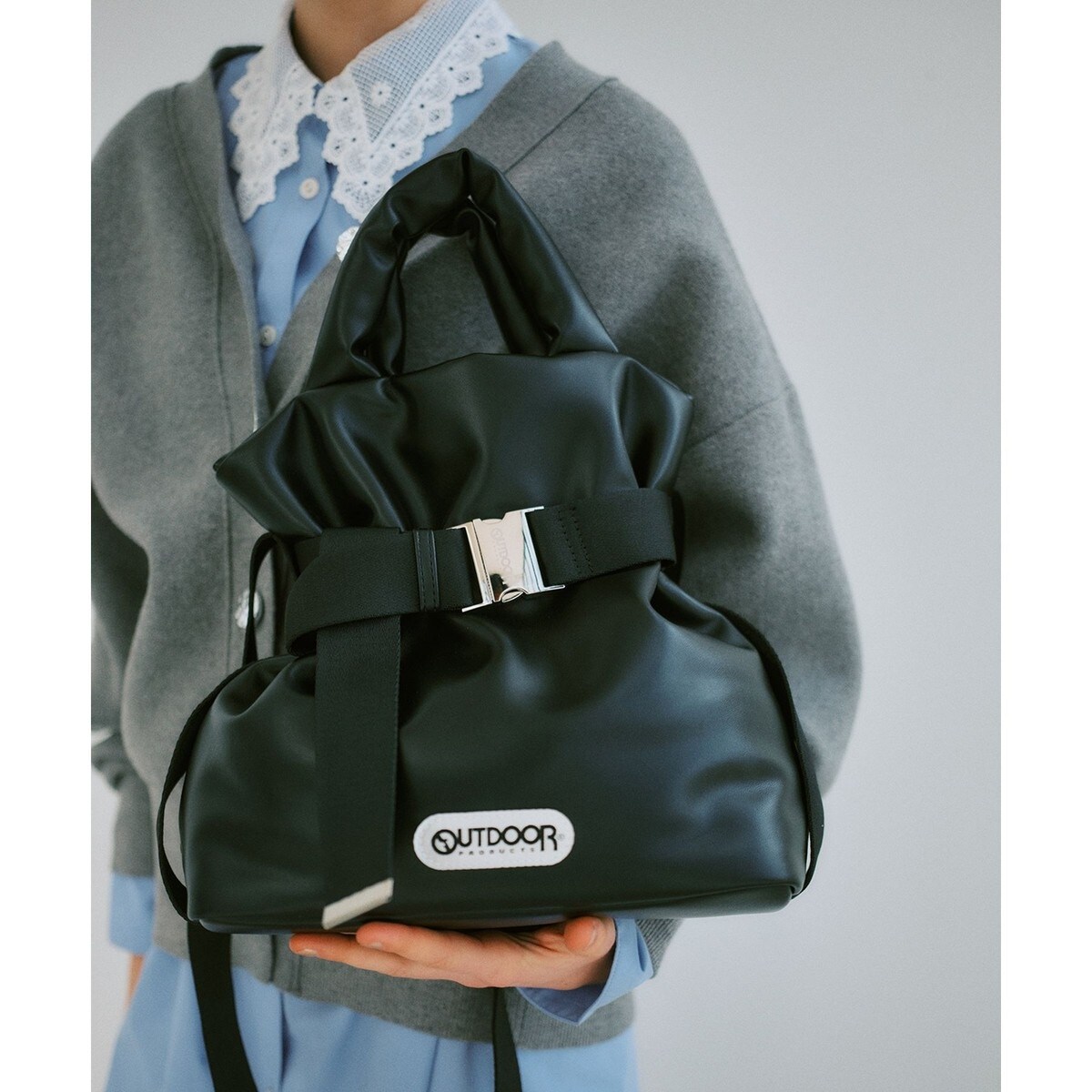 [�}���C]WEB����ǉ��yOUTDOOR PRODUCTS�zVIS�ʒ�2WAY�x���g�t���p�f�b�h�g�[�g�o�b�O/�r�X�iVIS�j �u���b�N(01)