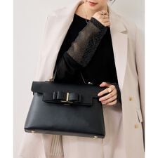 リボンベルトワンハンドルバッグ/軽量・2WAY