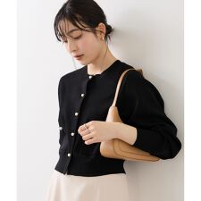 パールボタンカーディガン
