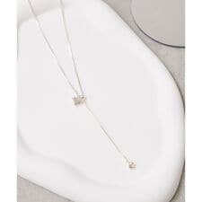 ハートドロップネックレス