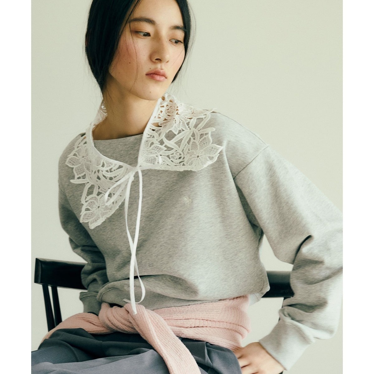 【POLO BCS】VIS別注オフショルスウェットトップス