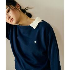 【POLO BCS】VIS別注オフショルスウェットトップス