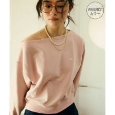 【POLO BCS】VIS別注オフショルスウェットトップス