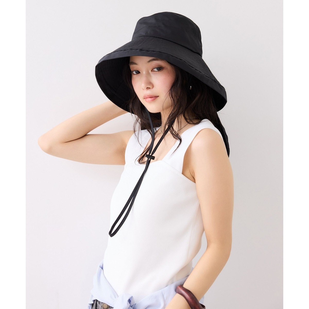マイナス18℃ネックカバーつきUVハット/遮熱・UVカット・撥水 | ビス