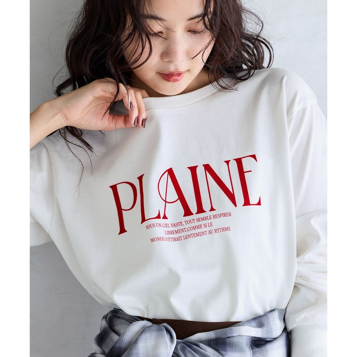 ロゴ＆フォトアソートロングTシャツ | ビス(VIS) | マルイウェブチャネル