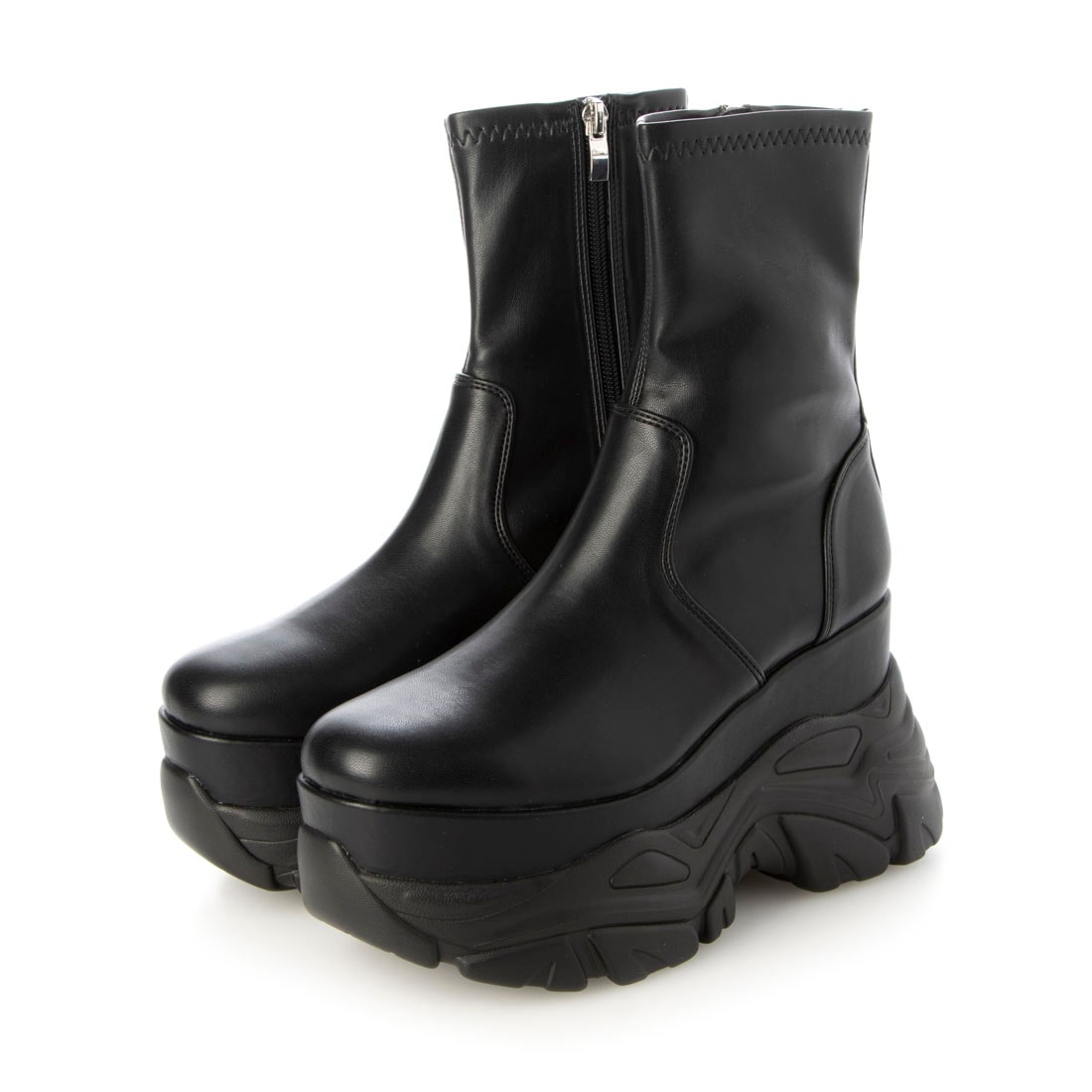 EVOL】 2段ソール厚底サイドゴアブーツ IX5472 | EVOL | マルイウェブ