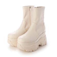 【EVOL】厚底ストレッチブーツ IX5489