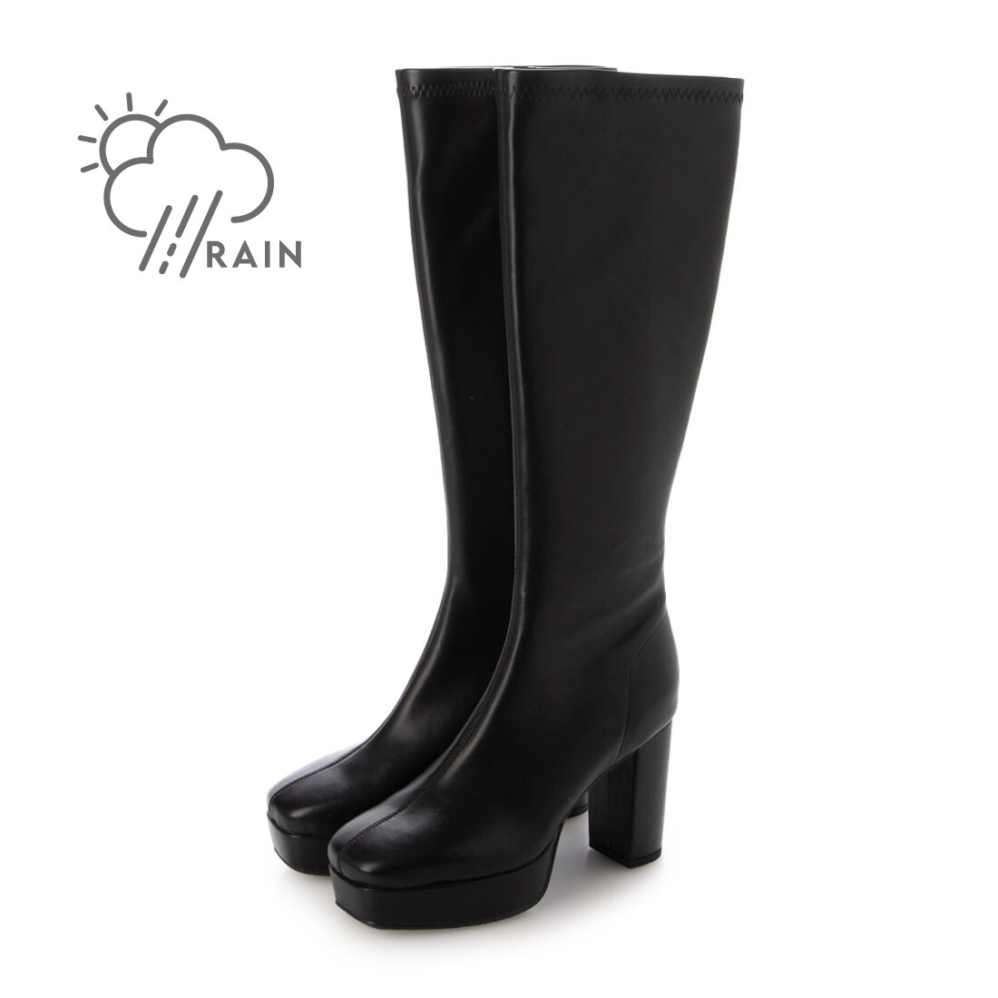 卑弥呼　レインブーツ / 644402 / L 耐水】サイドゴアレインブーツ/644402