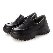 【EVOL】 【S-LLサイズ展開・軽量】スニーカーソールローファー IZ5849