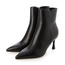 【25秋冬新作】 【S-LLサイズ展開】ポインテッド7.5cmヒールショートブーツ BZ23847