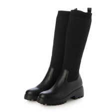 【S-LLサイズ展開・軽量】ニットロングブーツ