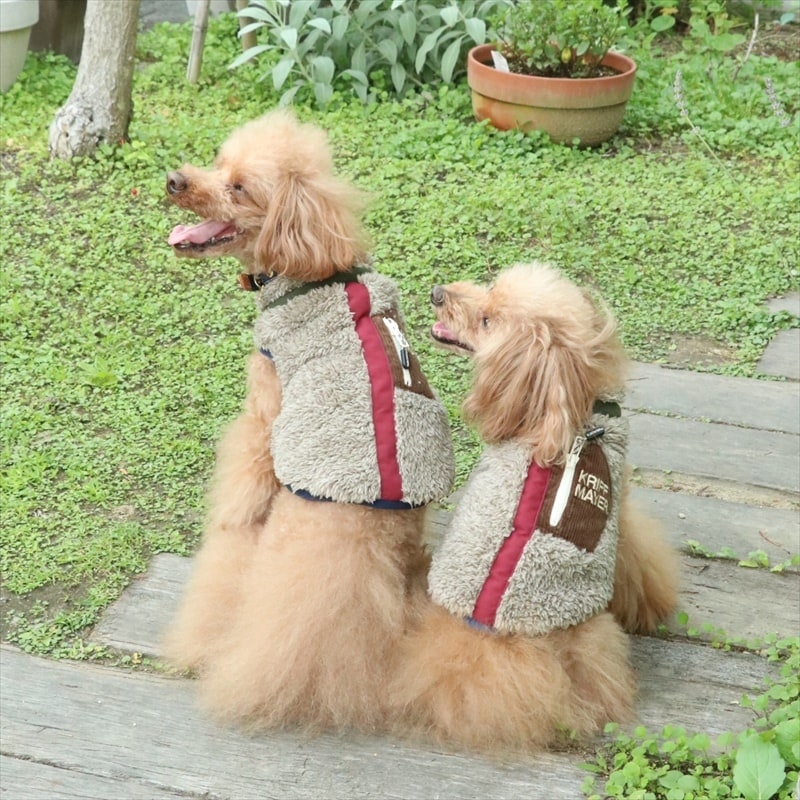 シャギーボアＤＯＧベスト (ペット服 小型犬 中型犬 お揃い) | クリフ