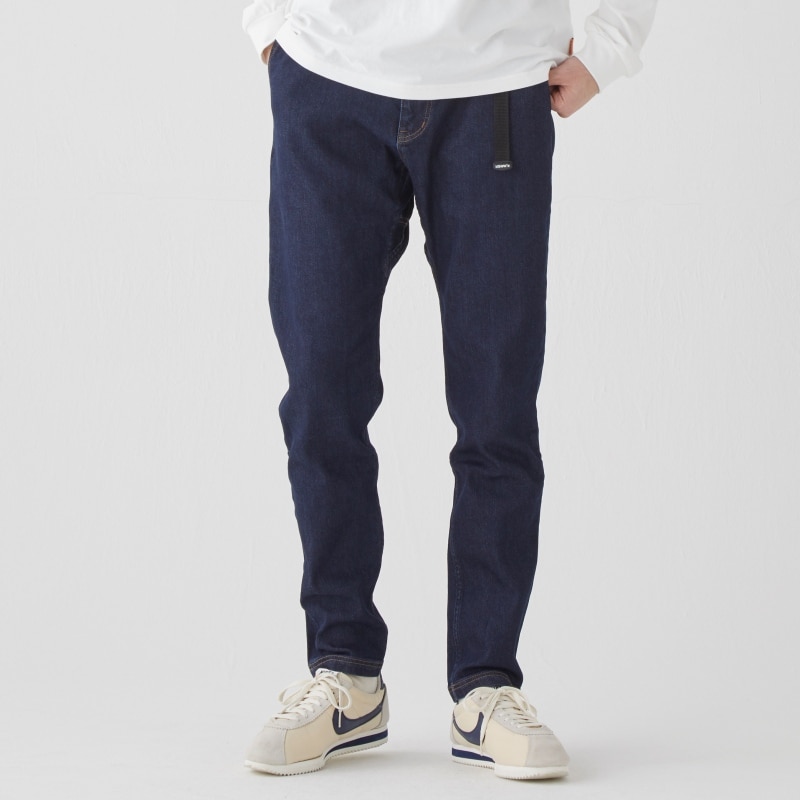 ヴィンテージ風デニム】デニム クライミング スリム パンツ 本体綿98