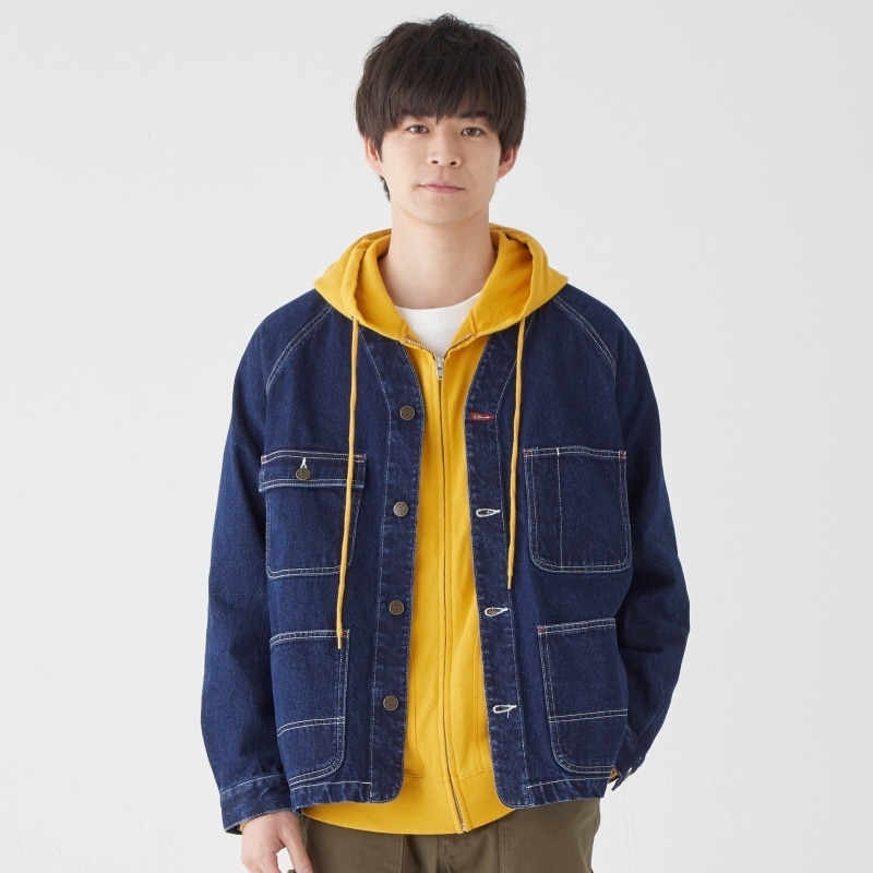 残りわずか】ノーカラーカバーオール | クリフメイヤー(KRIFF MAYER