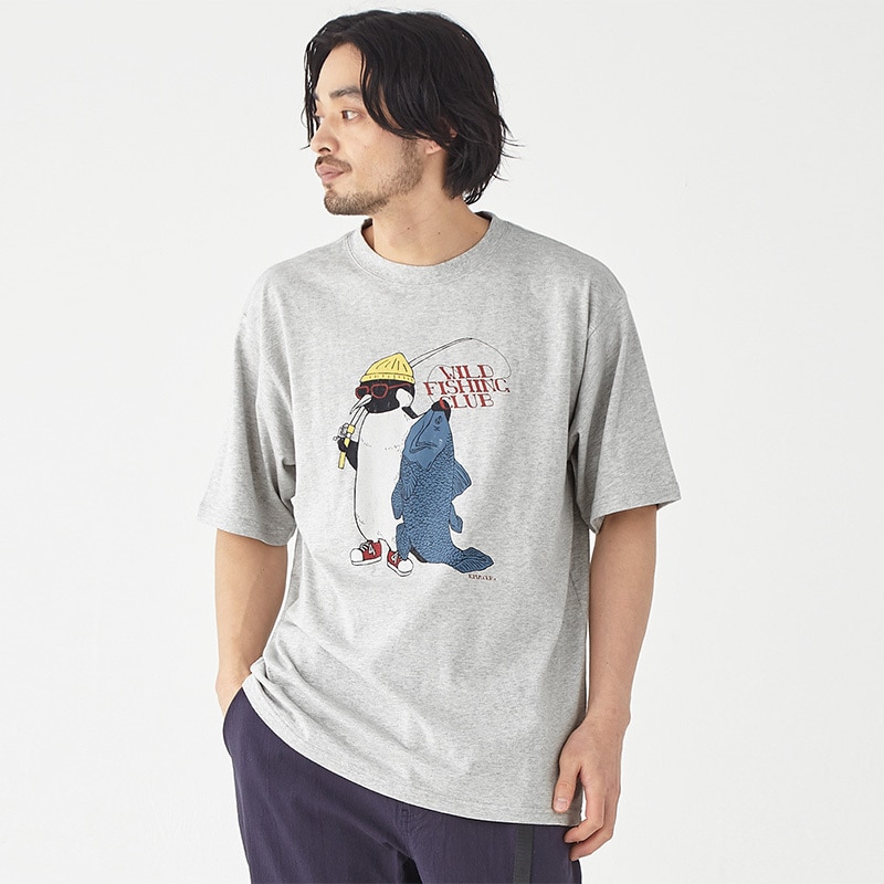人気カラーの クリフメイヤー] Bukta T シャツ ヘビーウェイト バック ロゴ 服＆ファッション小物
