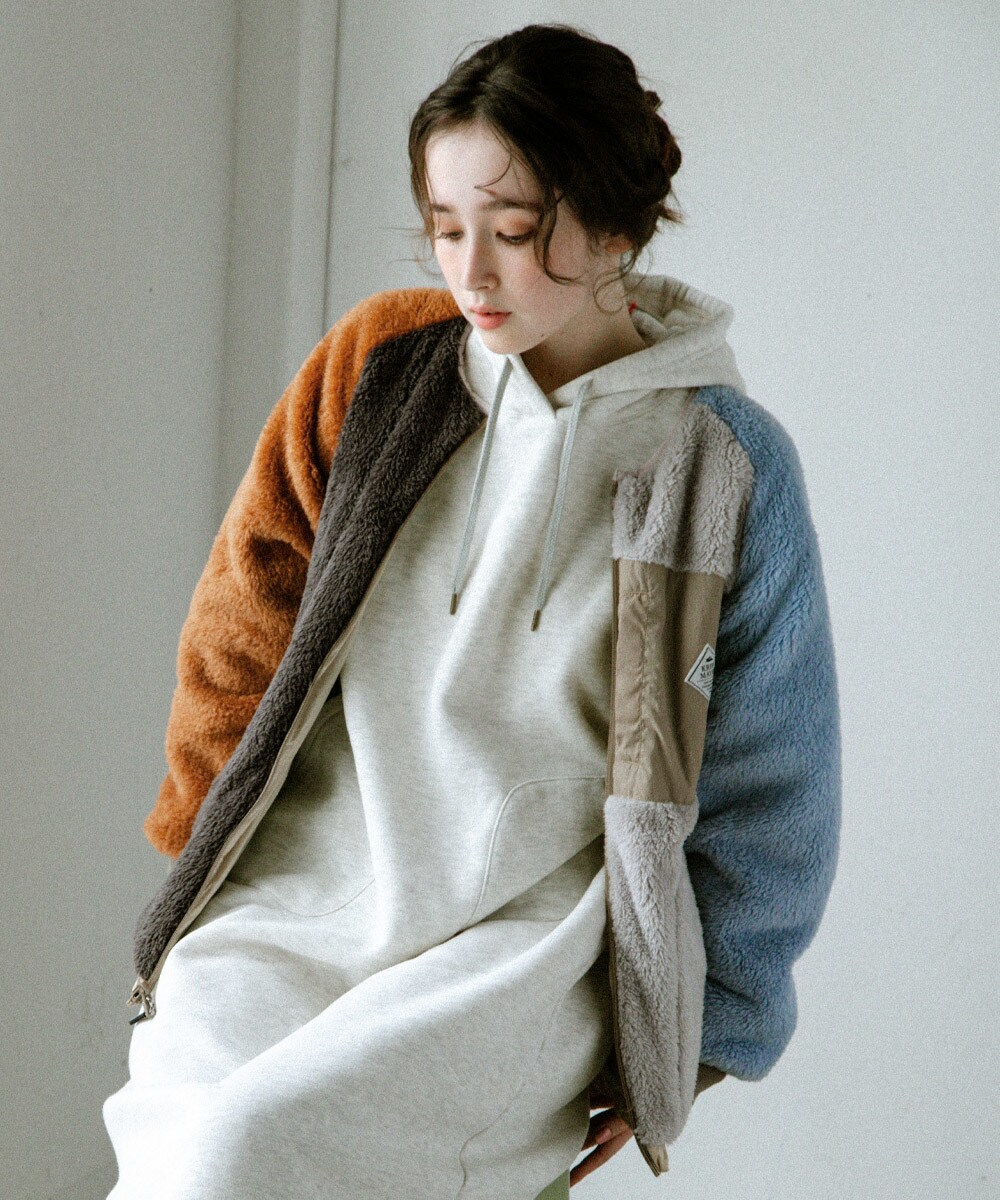 クリフメイヤー（KRIFF MAYER）/【2WAY・リバーシブル】ノーカラー ひっくり ジャケット 2WAY リバーシブル】ノーカラー ひっくり ジャケット | クリフメイヤー