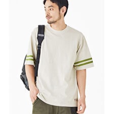 【綿100％】ピグメント フットボール Tシャツ