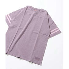 【綿100％】ピグメント フットボール Tシャツ