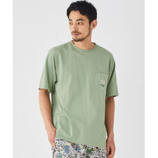 【防油・撥水・防汚】クリーネス Tシャツ 招き猫 本体綿100％
