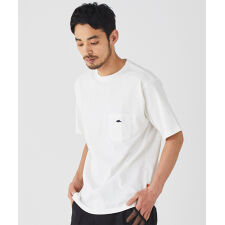 【防油・撥水・防汚】クリーネス Tシャツ ポケットワンポイント 本体綿100％