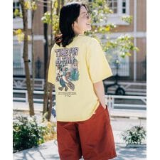 【本体綿100％でお肌に優しい！】クリフラビット プリント Tシャツ