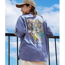 【本体綿100％でお肌に優しい！】クリフラビット プリント Tシャツ