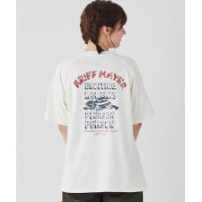 【汗染み防止×吸水速乾！】ウェットプロテクト ゆる Tシャツ ラビット