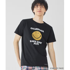 【アメカジライク】スマイリー 半袖 Tシャツ CAL 綿100％