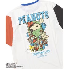 クリフメイヤー(KRIFF MAYER)の【スヌーピーコラボ！】スヌーピー プリント Ｔシャツ 寝袋