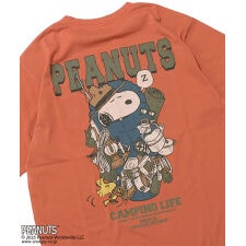 クリフメイヤー(KRIFF MAYER)の【スヌーピーコラボ！】スヌーピー プリント Ｔシャツ 寝袋
