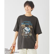 クリフメイヤー(KRIFF MAYER)の【スヌーピーコラボ！】スヌーピー プリント Ｔシャツ 乾杯