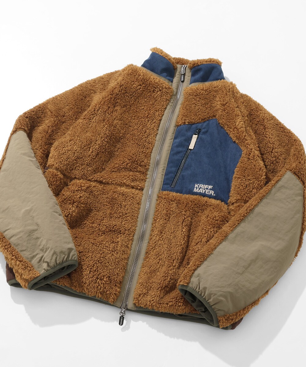 ふわふわな起毛で暖かい！】シャギーボア レタード ジャケット