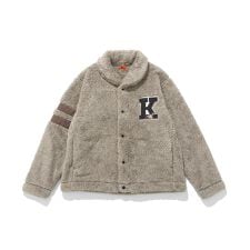 【ふわふわな起毛で暖かい！】シャギーボア レタード ジャケット