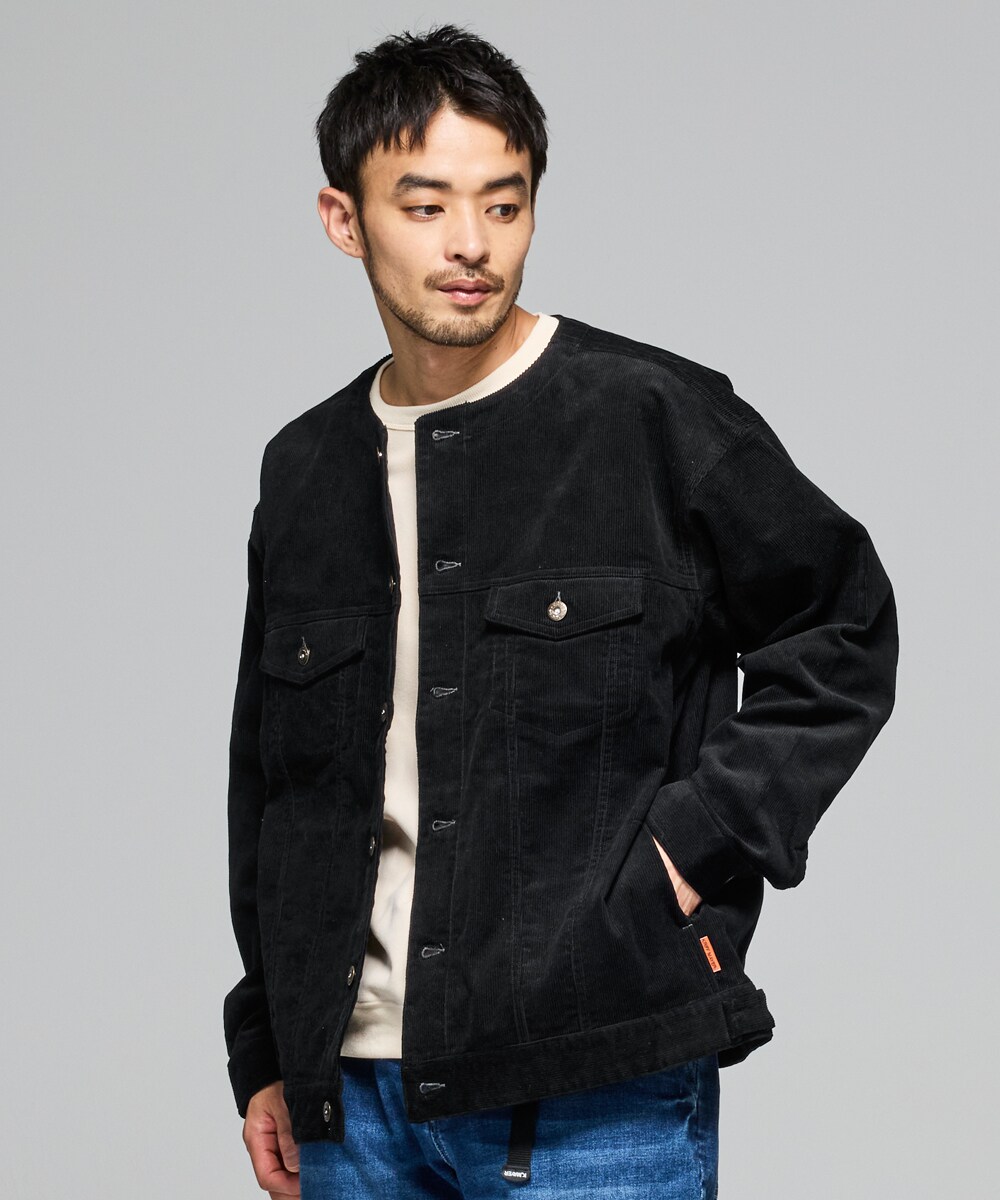 Chambrer】ノーカラー ジャケット / セットアップ対応 | アダムエロペ