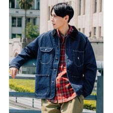 クリフメイヤー(KRIFF MAYER)の【ヴィンテージライク】裏フリース カバーオール ジャケット