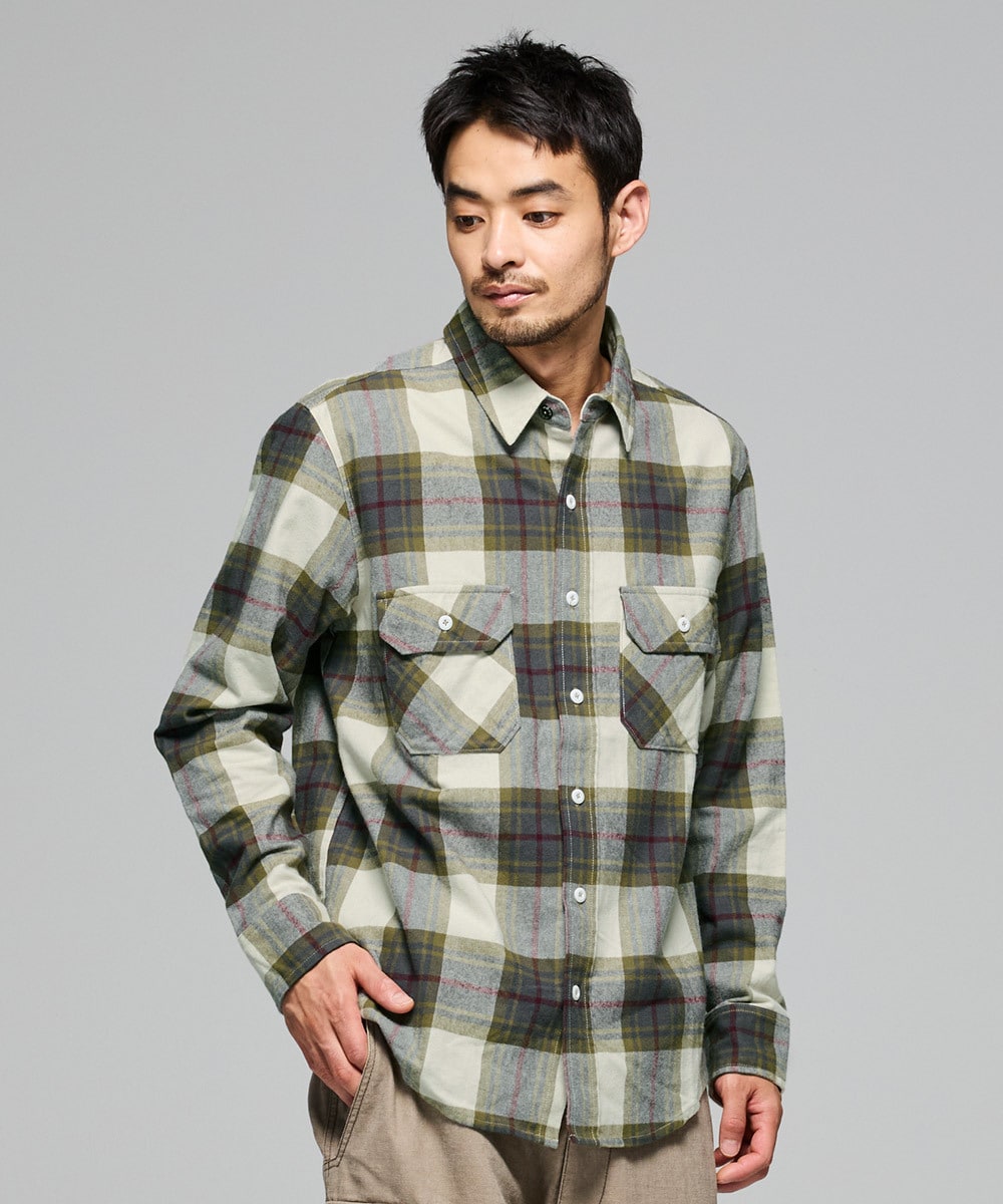 ブルックスブラザーズ（Brooks Brothers）/ストレッチコットン シアサッカー ソリッド ショートスリーブ カジュアルシャツ Regular Fi ストレッチコットン シアサッカー ソリッド ショートスリーブ