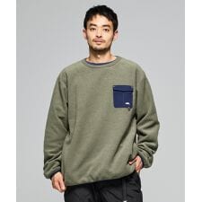 クリフメイヤー(KRIFF MAYER)の【裏起毛で暖かい！】ブークレ ポケット ロンＴ