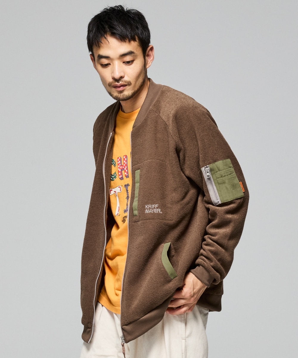 裏起毛＆本体綿100％！】ジップ カーディガン | クリフメイヤー(KRIFF