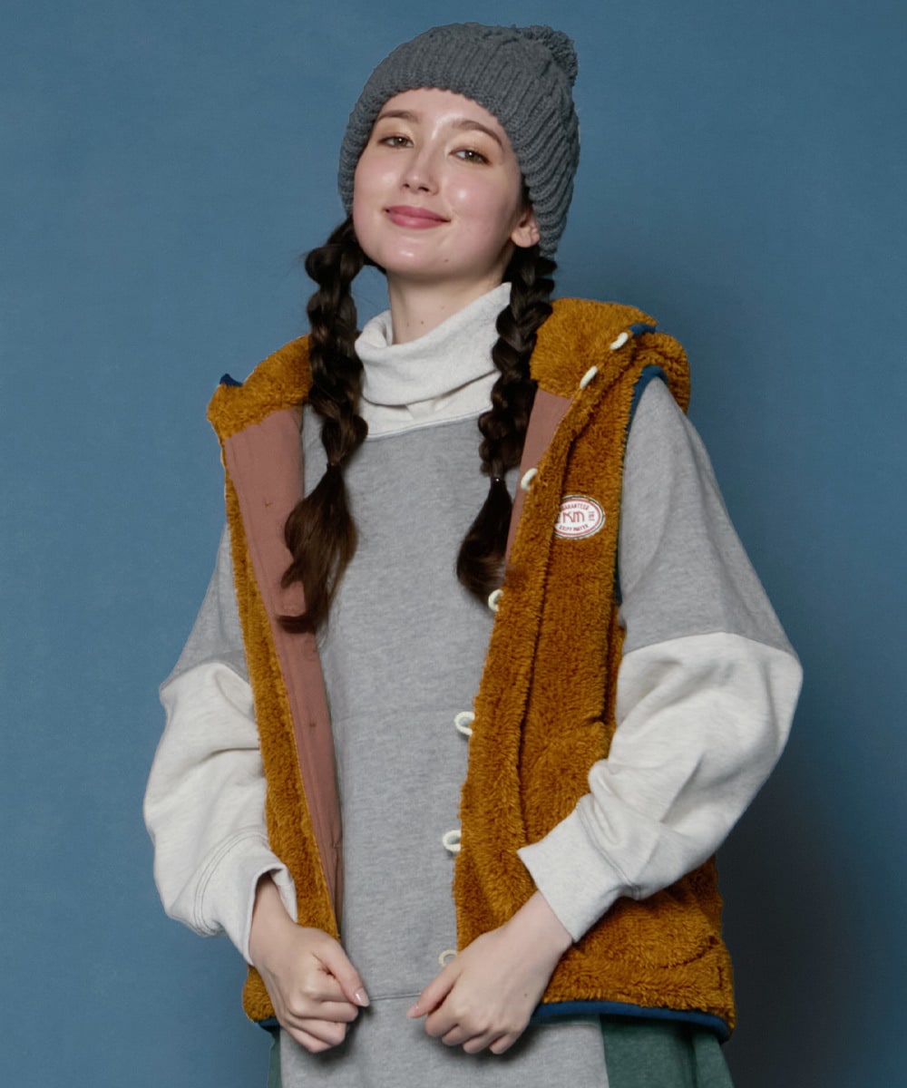 ドットキルティングジップベスト | フェンネル(FENNEL) | マルイ