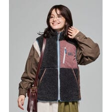 クリフメイヤー(KRIFF MAYER)の【軽くて暖かい！】シャギーボア ベスト