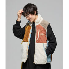 クリフメイヤー(KRIFF MAYER)の【軽くて暖かい！】シャギーボア ベスト