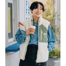 クリフメイヤー(KRIFF MAYER)の【軽くて暖かい！】シャギーボア ベスト