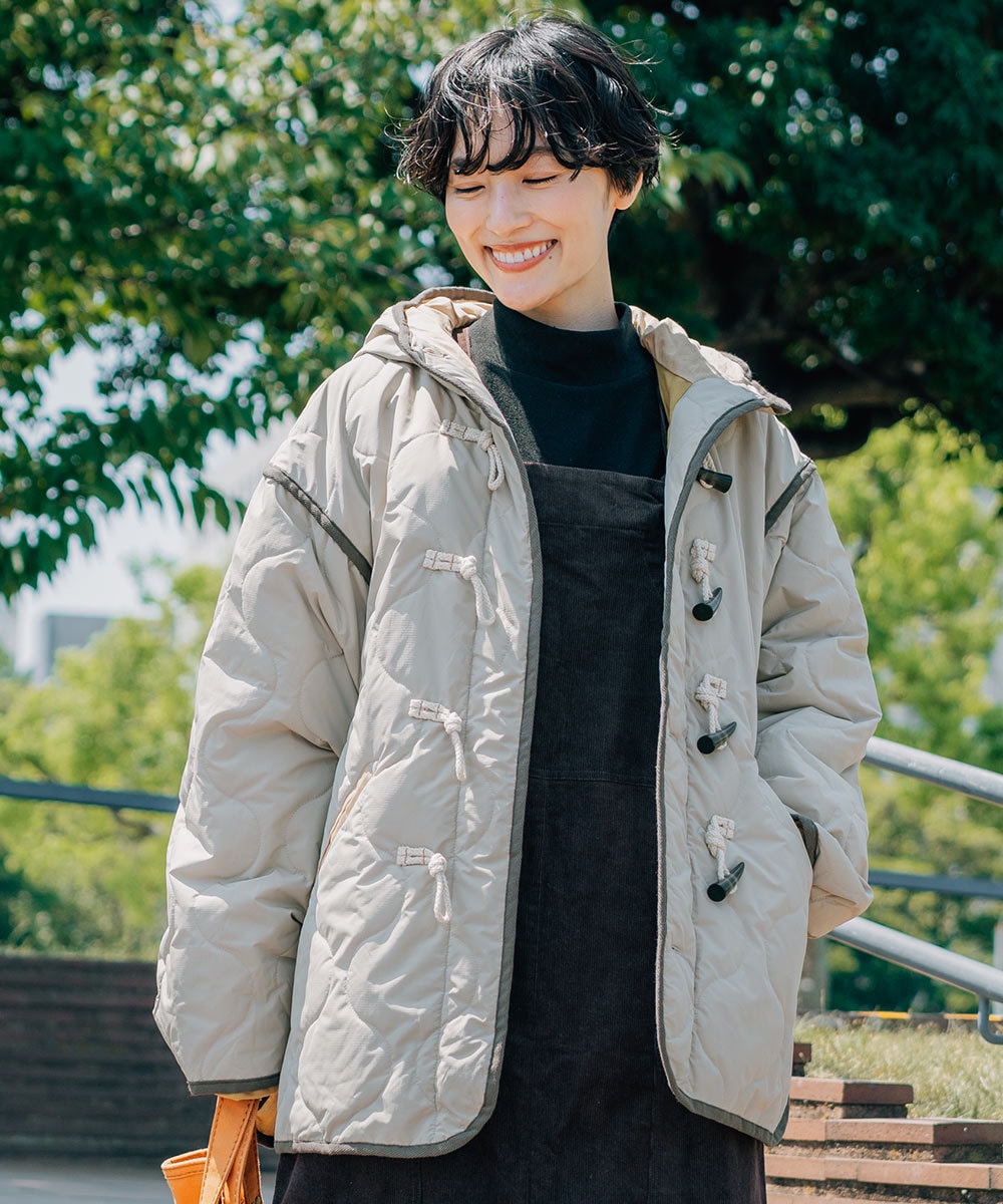 軽くて暖かい！】キルティング ダッフル ジャケット | クリフメイヤー