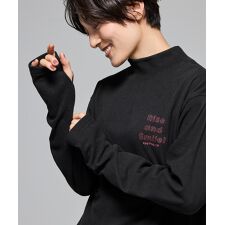 クリフメイヤー(KRIFF MAYER)の【もちっ！伸びる！】もちのび モックネック Tシャツ