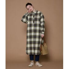 クリフメイヤー(KRIFF MAYER)の【綿100％の柔らか素材！】ビエラ シャツ ワンピース