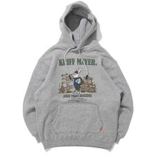 【裏起毛で暖かい！】裏起毛 スウェット パーカー ラビット