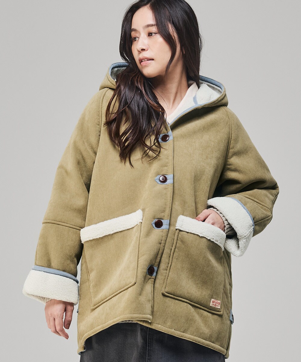 ★お洒落防寒!サブアーバンニット切替ムートンジャケットM★ 3WAYマウンテンパーカージャケット | チチカカ(titicaca) | マルイ